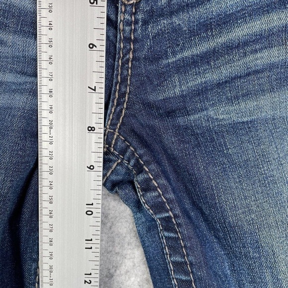 Kut from the Kloth KC564MA1N Crop Capri Embroidered Flap Pocket Jeans Size 4 - Picture 6 of 11